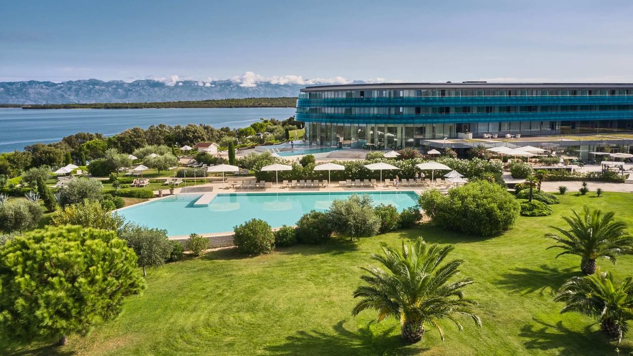 falkensteiner resort punta skala aussenansicht