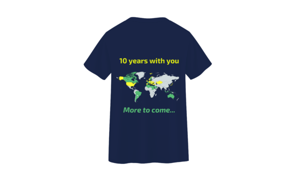 T-SHIRT MODRI - Image 2